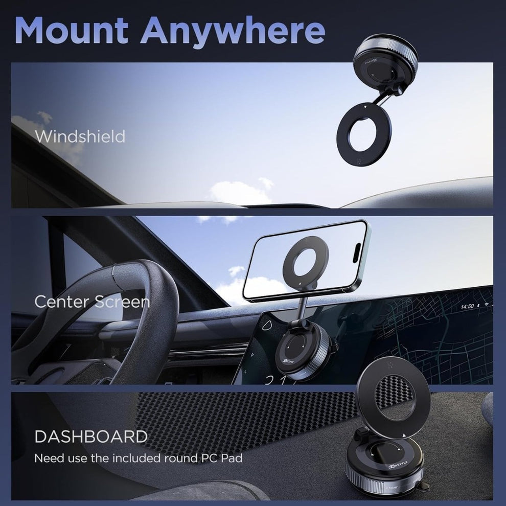 MagPro Vacuum Magnetic Suction Phone Holder