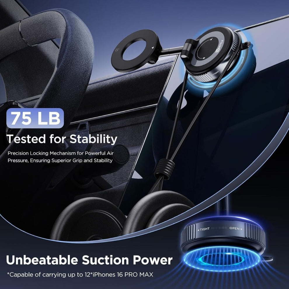 MagPro Vacuum Magnetic Suction Phone Holder
