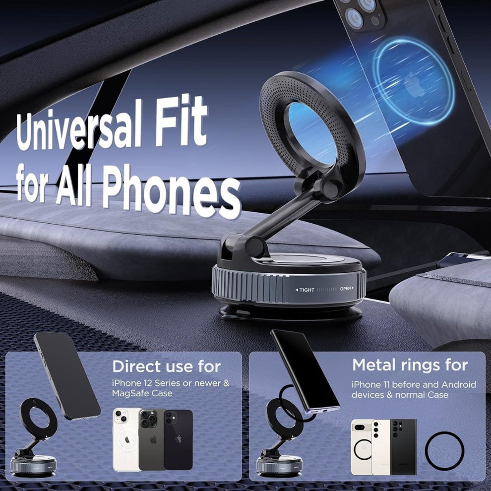 MagPro Vacuum Magnetic Suction Phone Holder