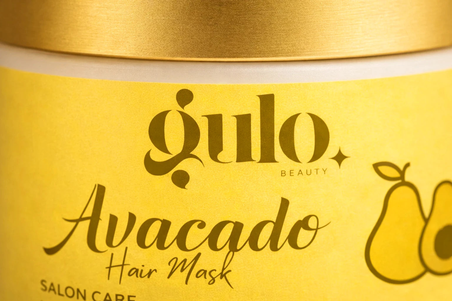 Gulo Beauty Avocado Hair Mask 400g