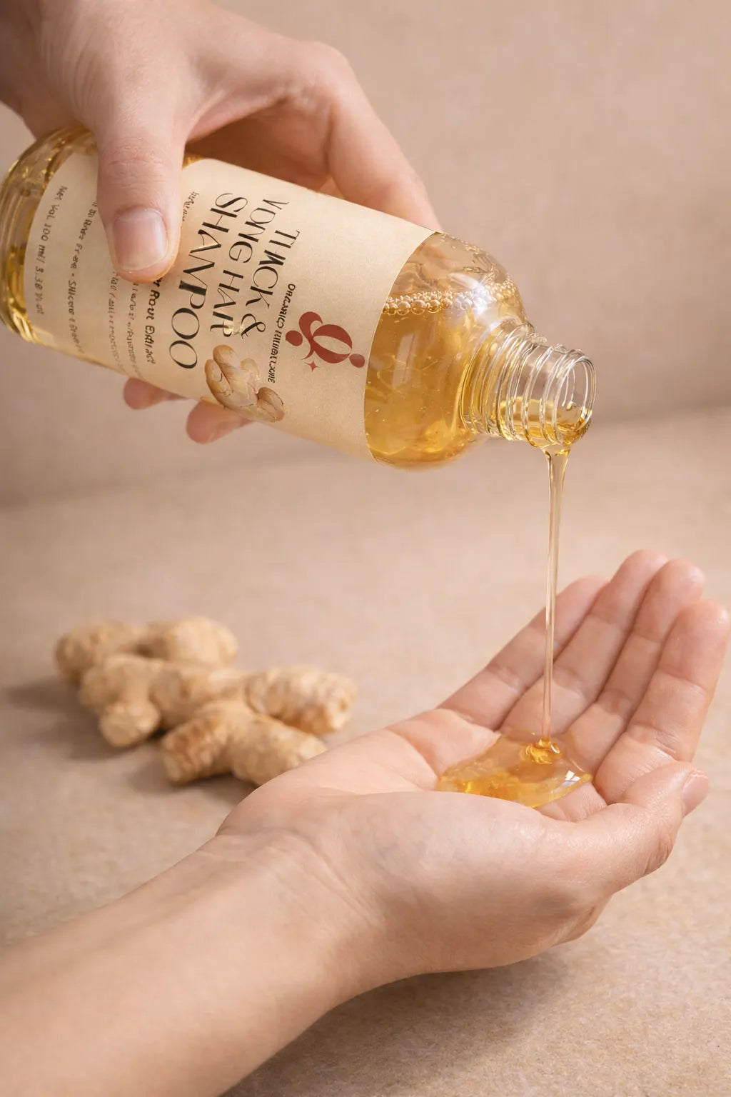 GULO BEAUTY Thick & Long Hair Shampoo Ginger (Root Extract)