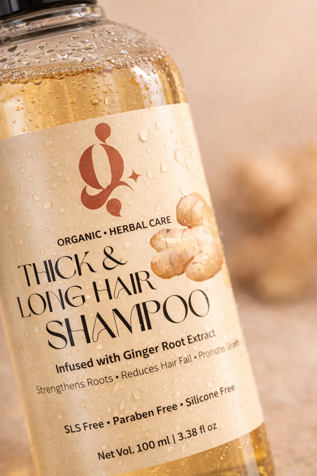 GULO BEAUTY Thick & Long Hair Shampoo Ginger (Root Extract)