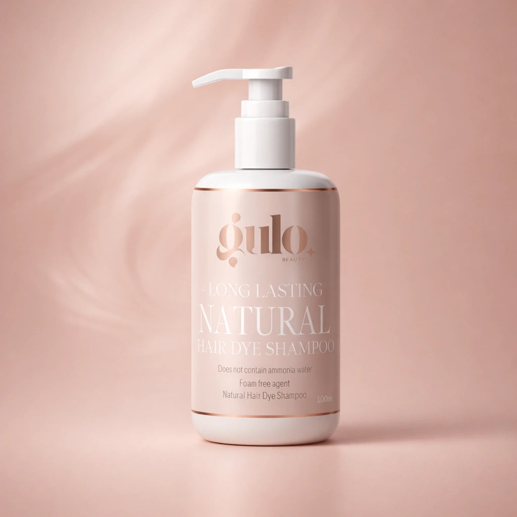 GULO BEAUTY Long Lasting Natural Hair Dye Shampoo
