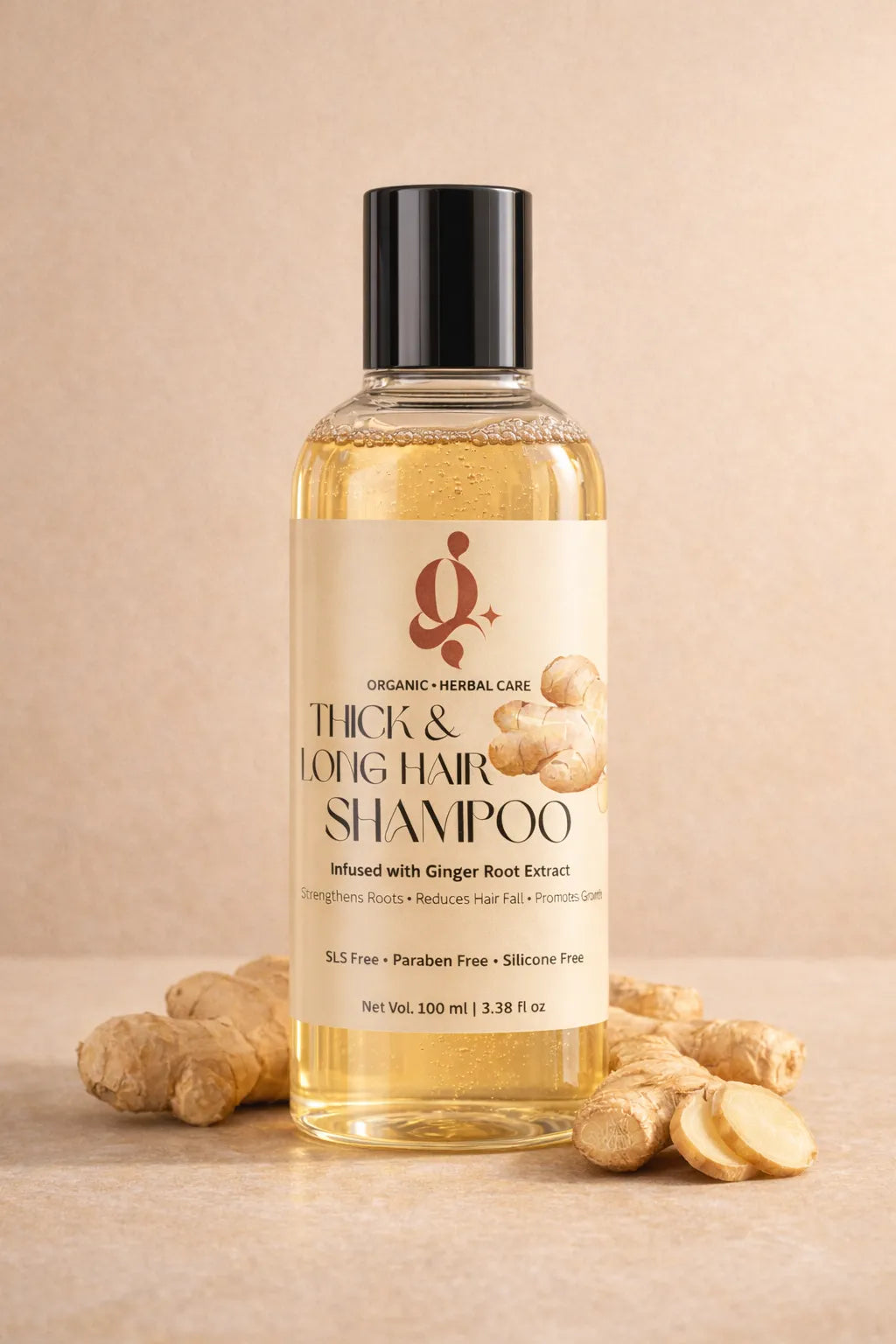 GULO BEAUTY Thick & Long Hair Shampoo Ginger (Root Extract)